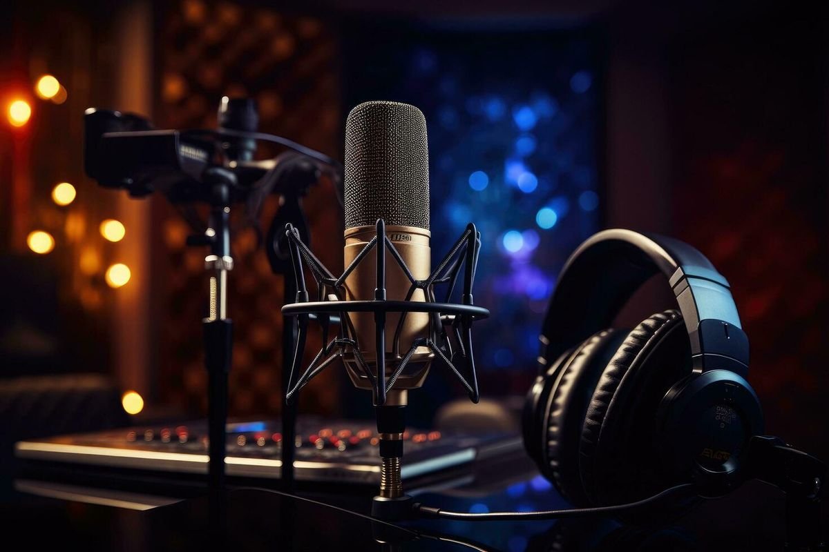 Music recording studio placeholder