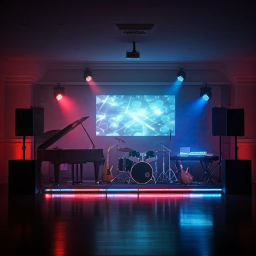 Music recording studio placeholder